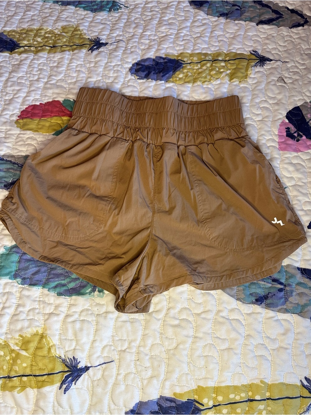 JoyLab Brown Gorpcore High-Waist Athletic Gym Shorts Size XS
